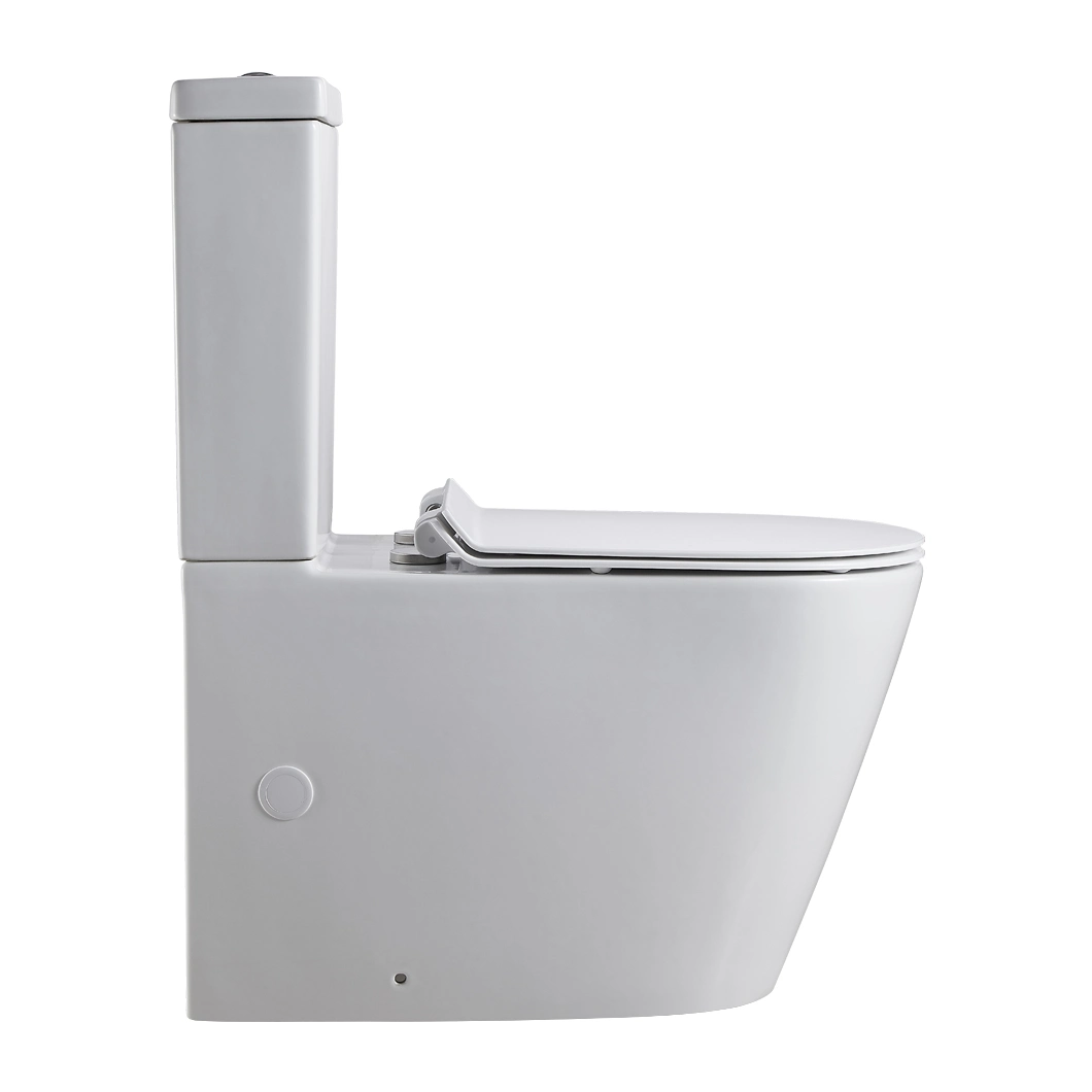 China Binli Watermark Back to Wall Two Piece Toilet for Bathroom Sanitary Ware